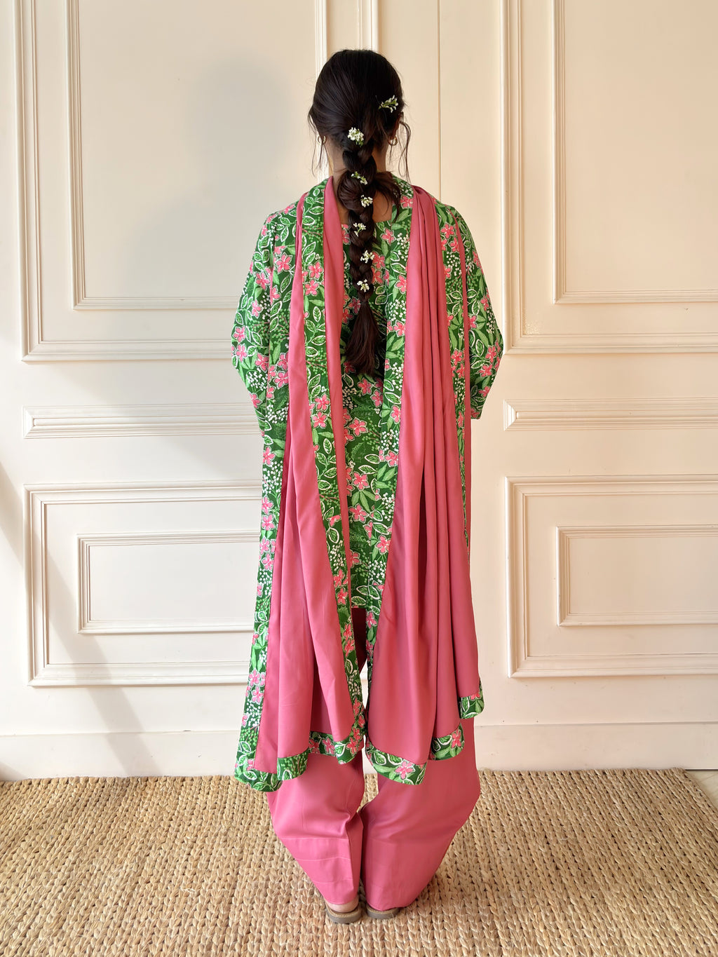 Petal Pink With Dupatta