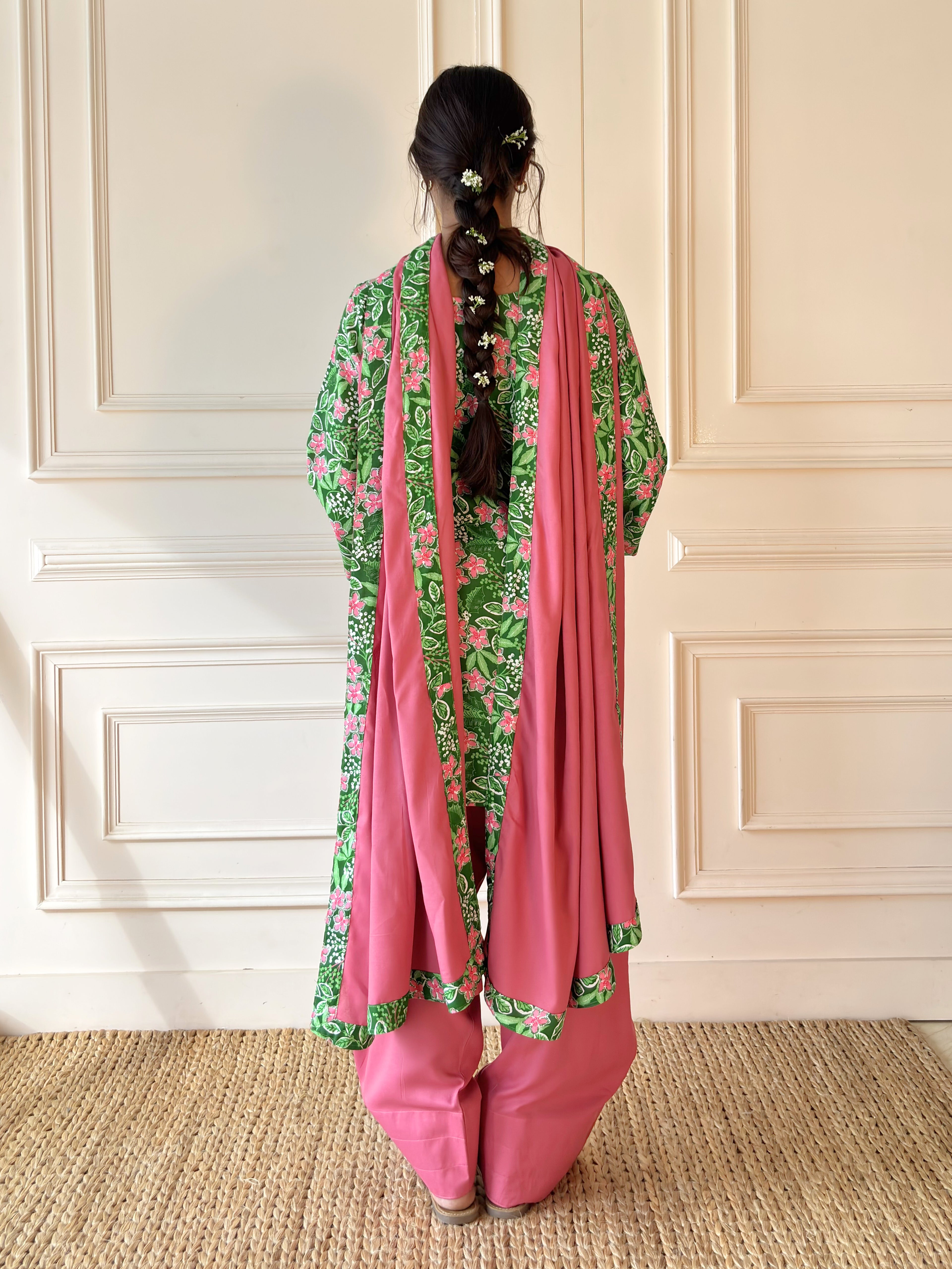Petal Pink With Dupatta