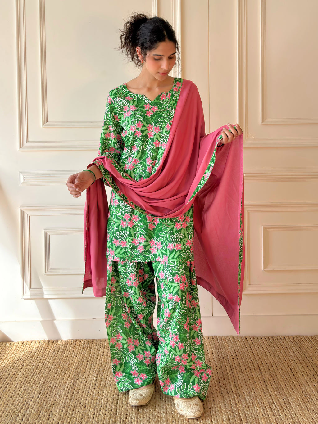 Petal Pop With Dupatta